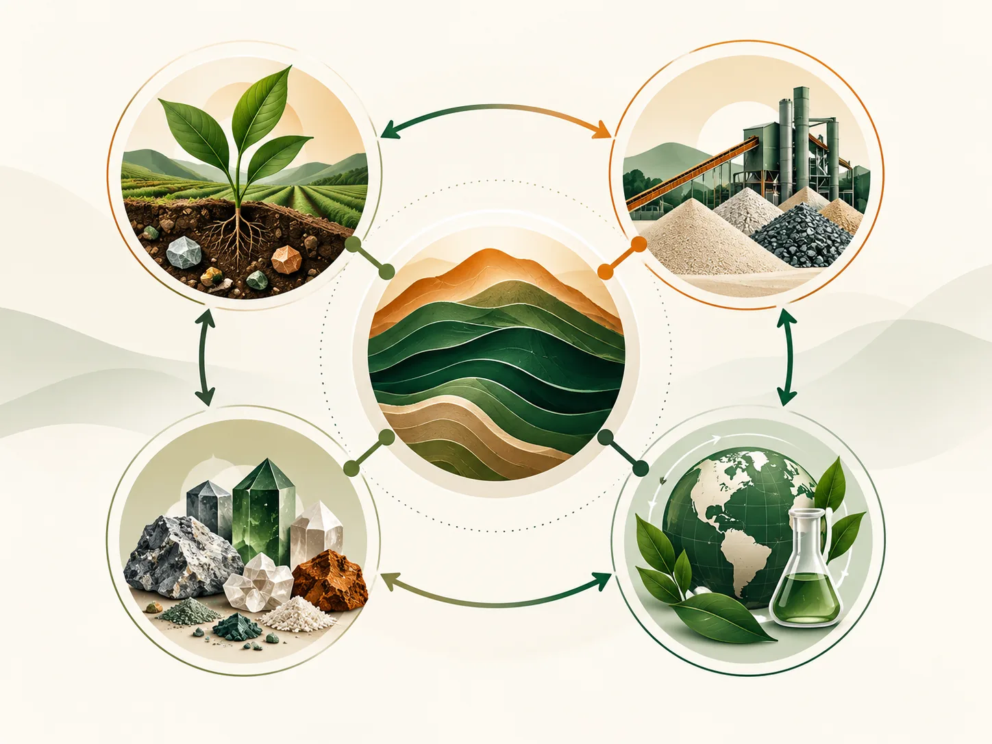 ALK GAIA integrated materials platform connecting geoscience, mineral processing, product science and applied research
