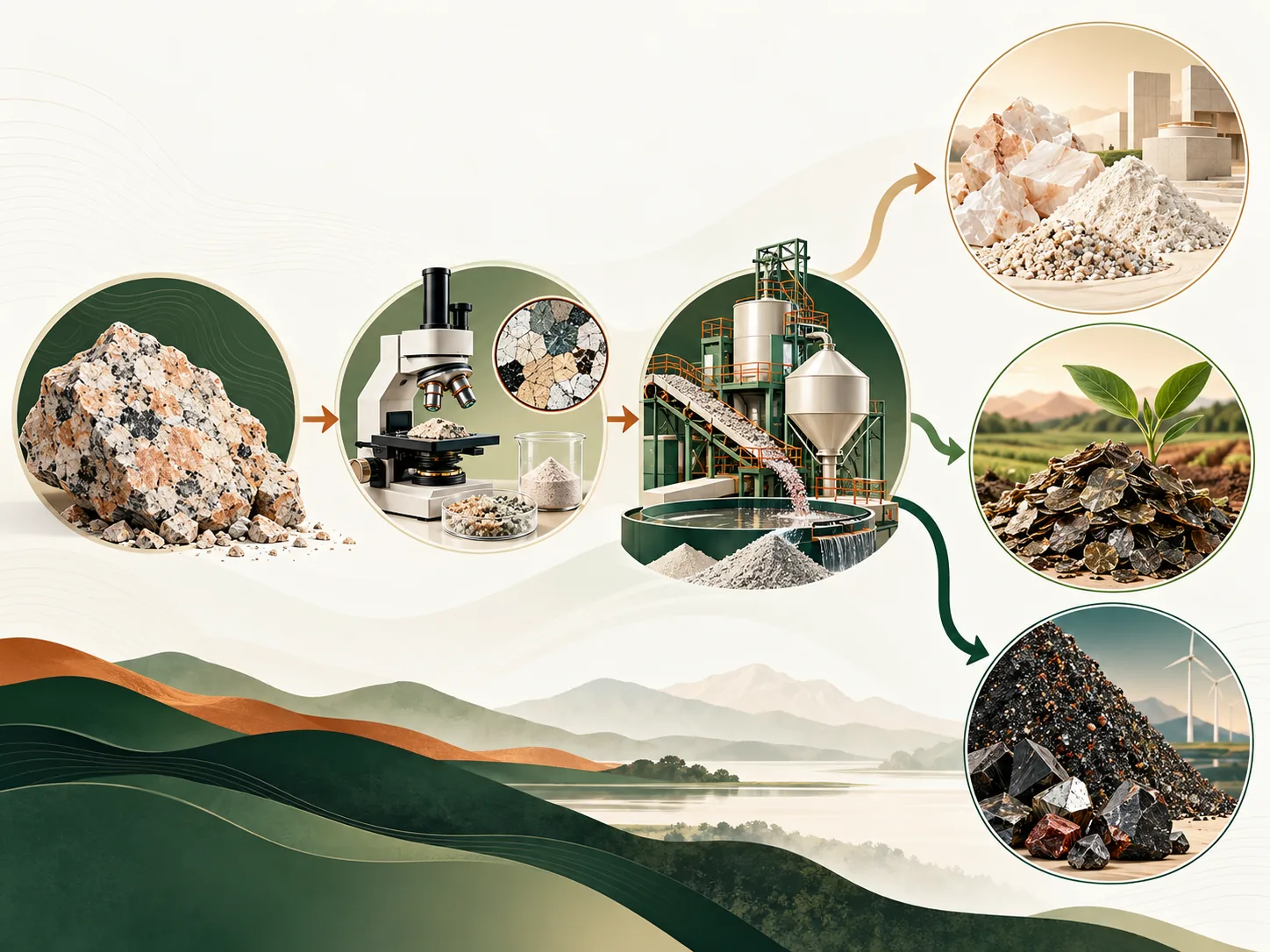 ALK GAIA product pathways from syenite feedstock to K-Mg, industrial mineral and strategic co-product hypotheses